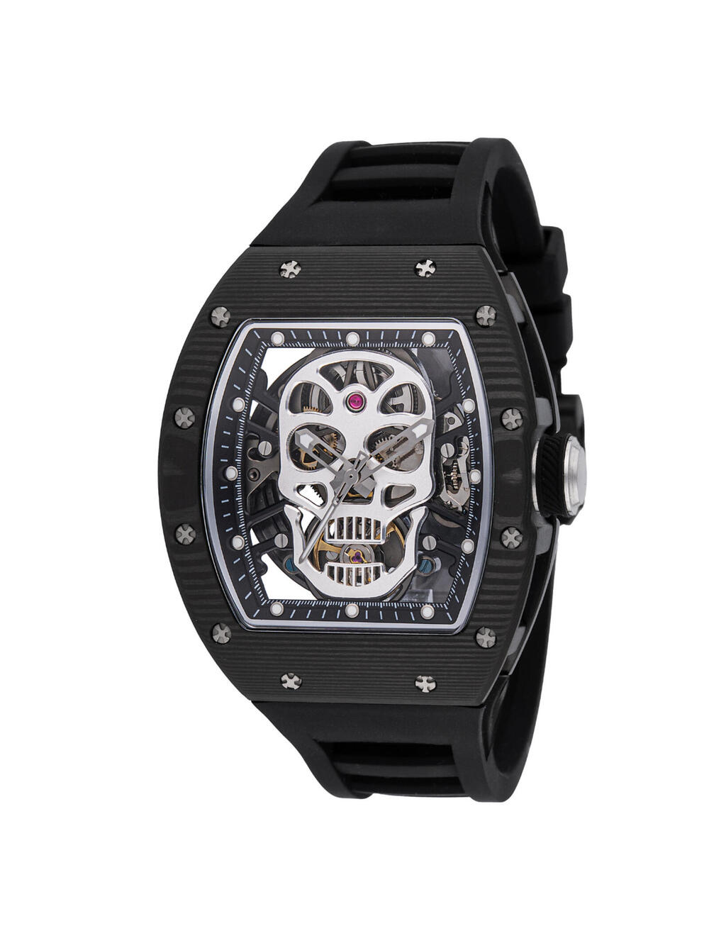 Invicta S1 Rally Automatic Men's Watch w/ Skeleton Dial - 41mm, Black (49025)